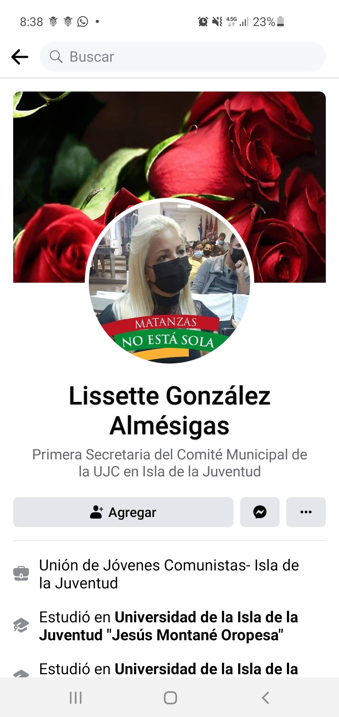 Lissette Gonzáles Almésigas